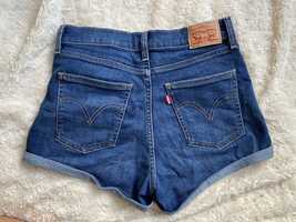 Jeansowe szorty krótkie spodenki levis 28