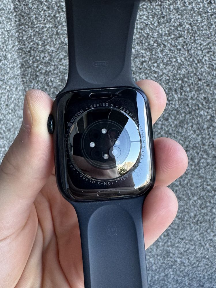 Продам Apple Watch Series 9 45mm Midnight Акб-93% Гарний стан