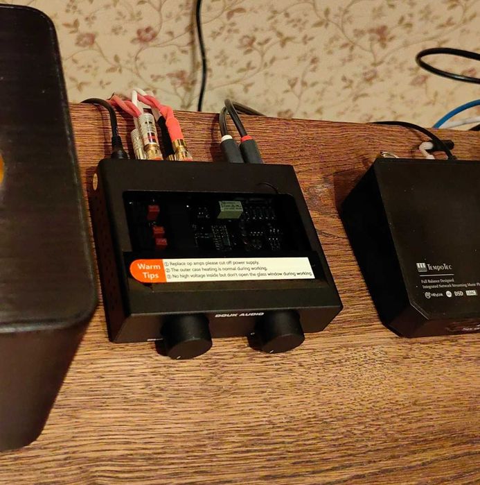 Мощный HiFi усилитель звука с фильтром ВЧ підсилювач - Douk Audio A5