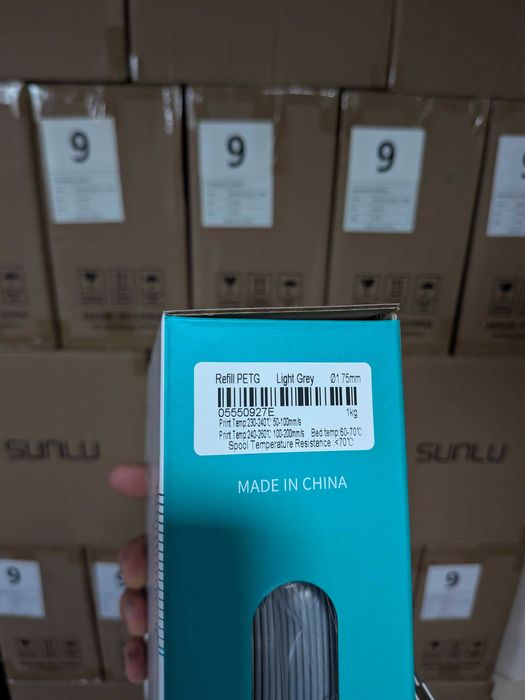 Пластик / Філамент для 3D друку від Sunlu / PETG / PLA / найкраща ціна