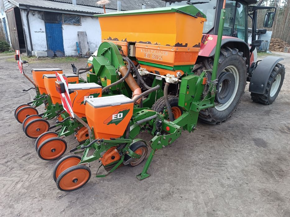Siewnik do kukurydzy Amazone ED 302 contour talerzowy 4 rzędy zamiana