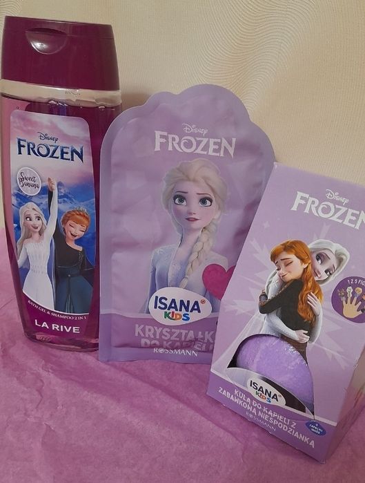 Дитяча шампунь/сіль/бомбочка Фрозен Крижане серце