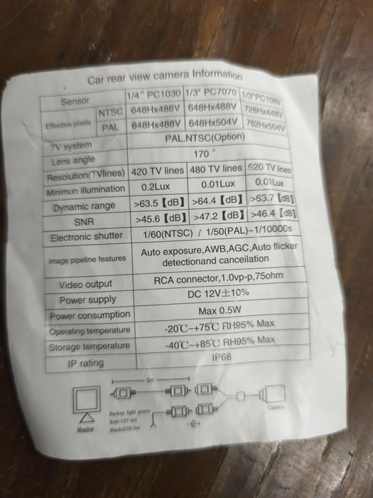 Vendo kit câmara traseira veículo