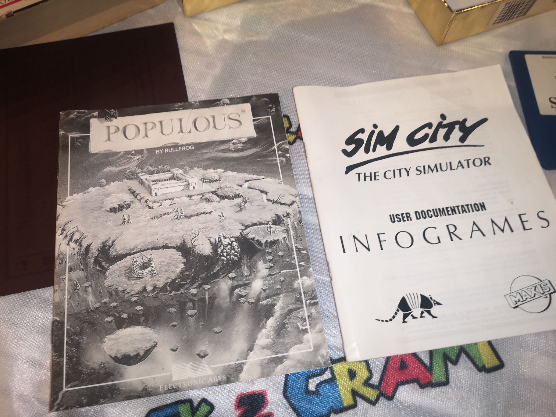 Sim City / Populous AMIGA BOX Retro (1991) sklep