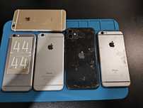 Sprzedam 5 szt. iPhone uszkodzone.