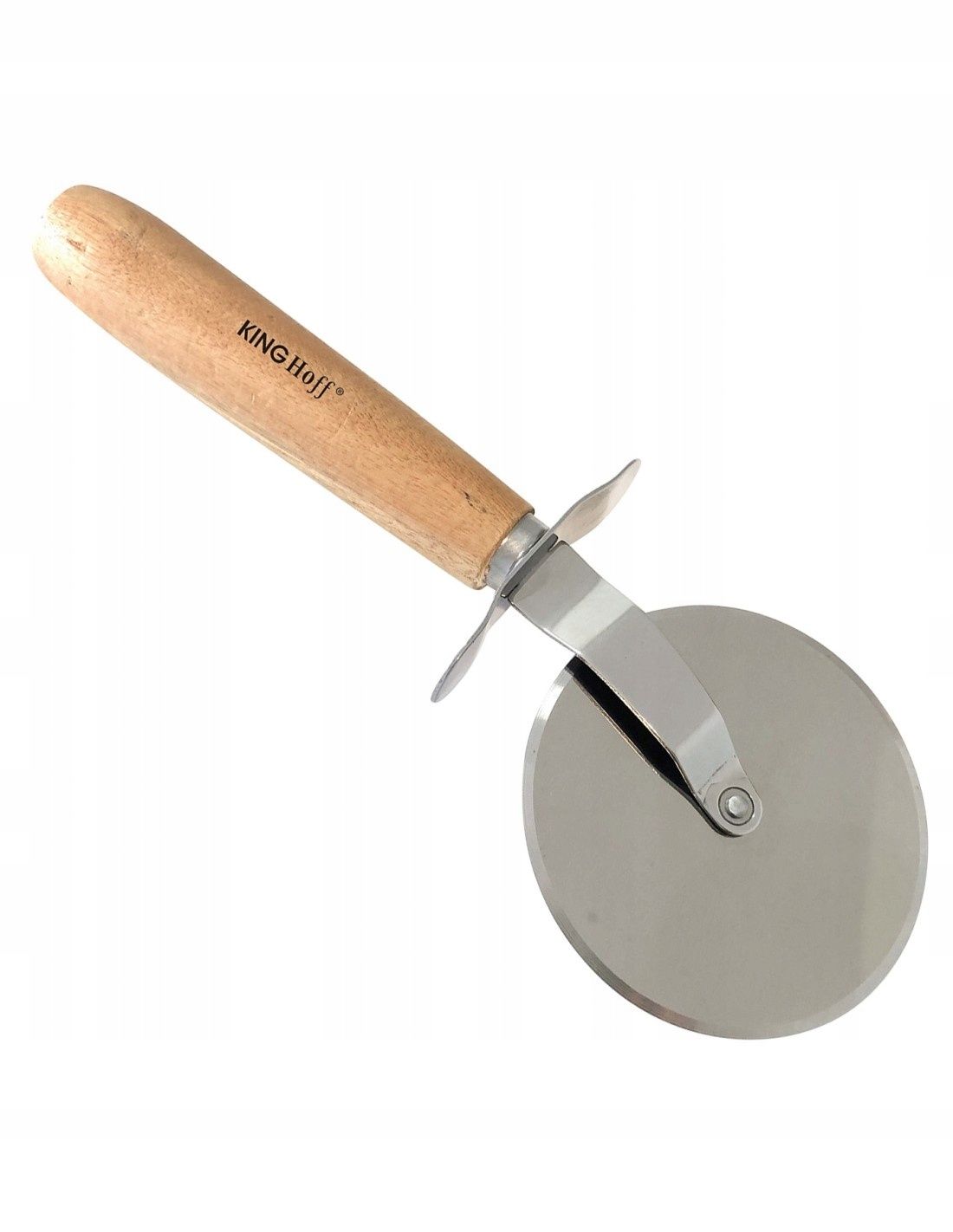nóż radełko do pizzy ciasta stal szeroki śr.9cm