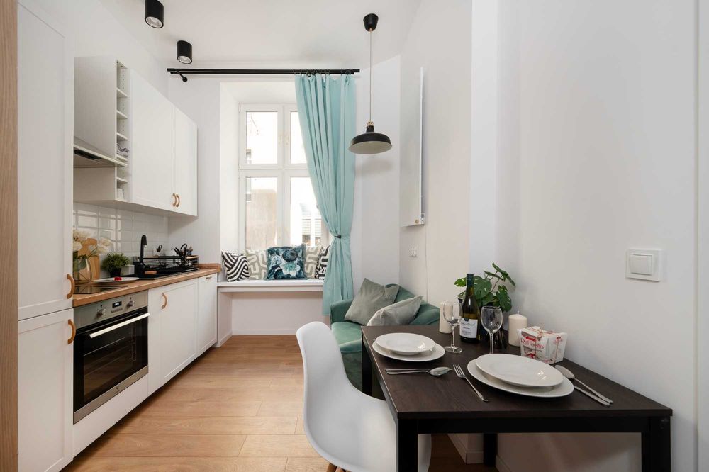 2 pokoje przy Manufakturze, wysoki standard, ogrzewanie miejskie