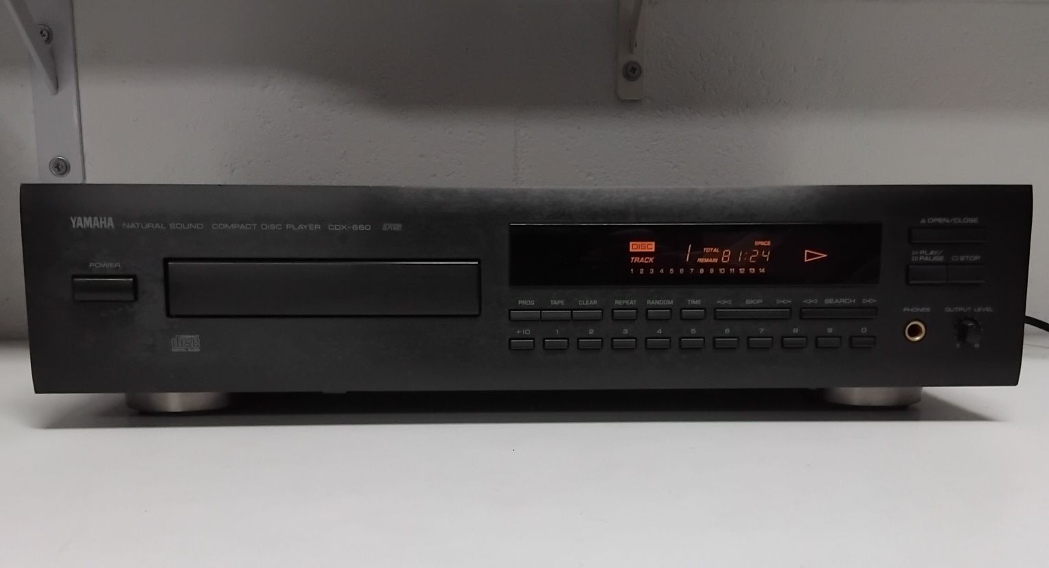 YAMAHA leitor de cd CDX-660