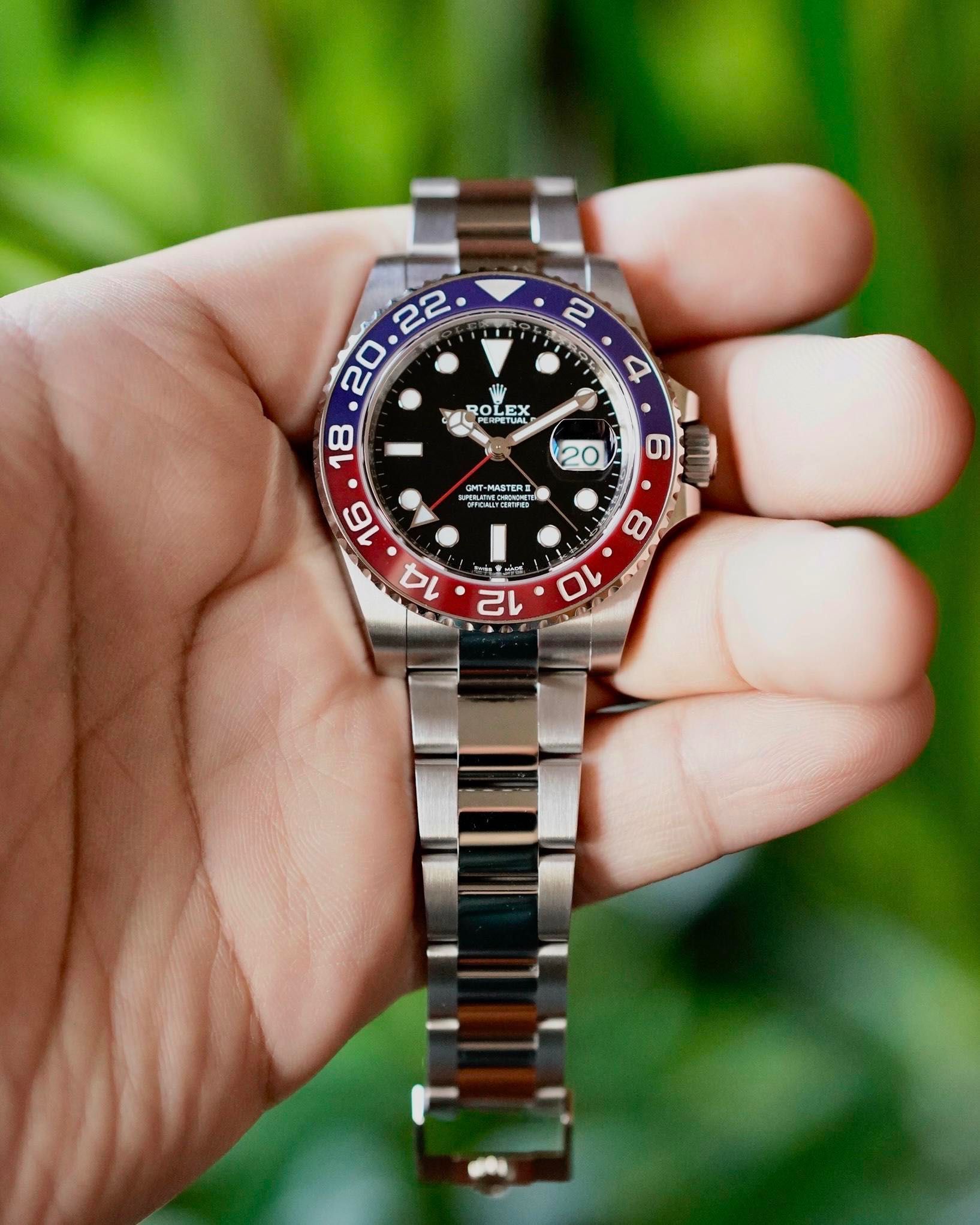 Rolex gmt submariner day date Pepsi no date datejust