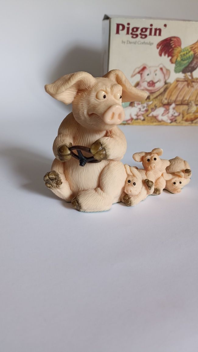 Piggin' by David Corbridge "Pile-up" figurka kolekcjonerska świnki