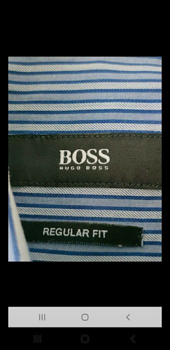 Koszula Hugo Boss,rozmiar 39,M,męska,w paski