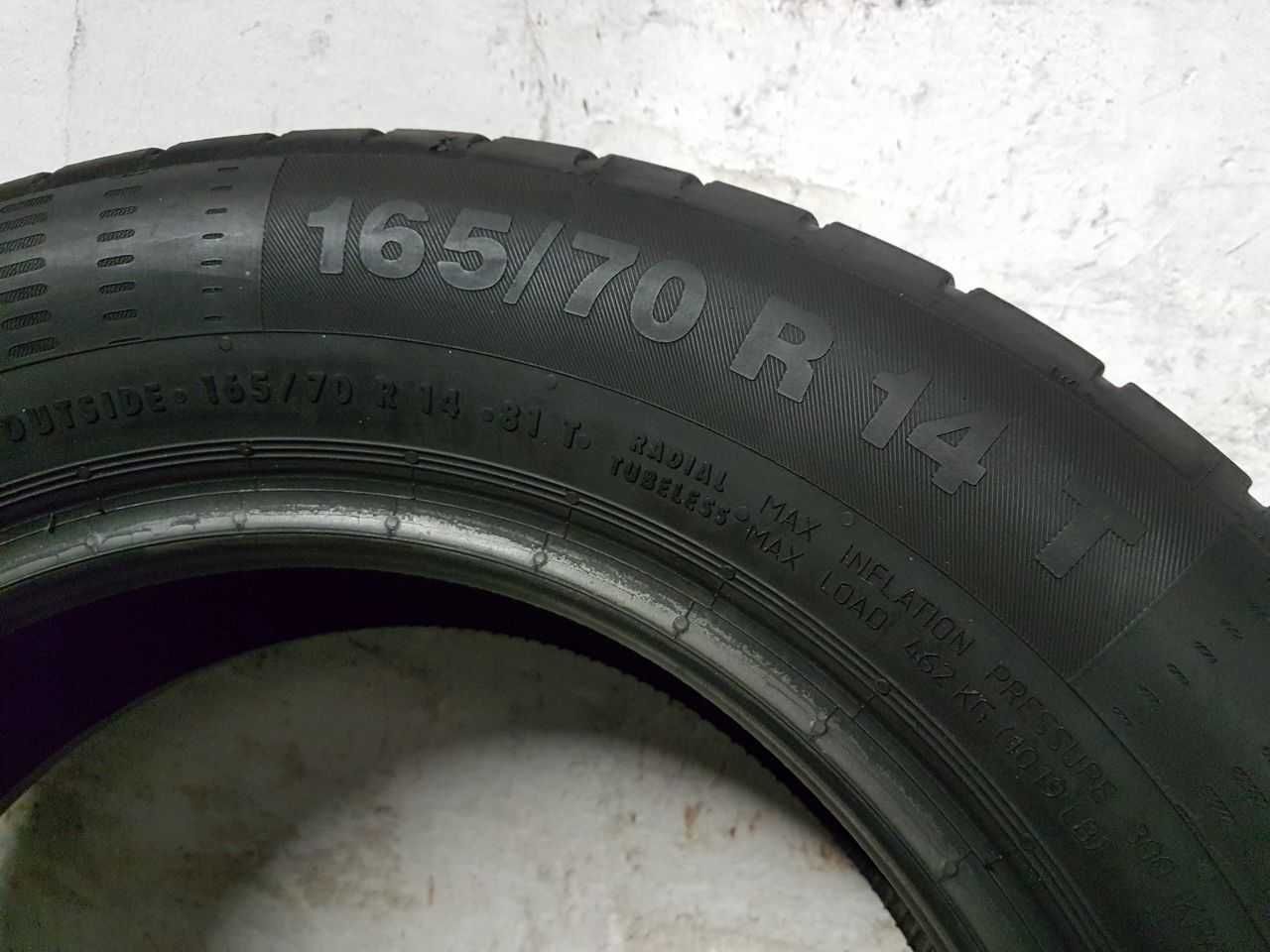 Opona pojedynka letnia 165/70R14 5mm Continental ContiEcoContact 5