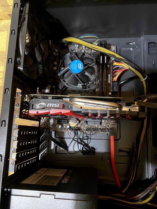 Komputer G4560/ GTX1050ti 4gb/ 8gb/ 128gb ssd+hdd