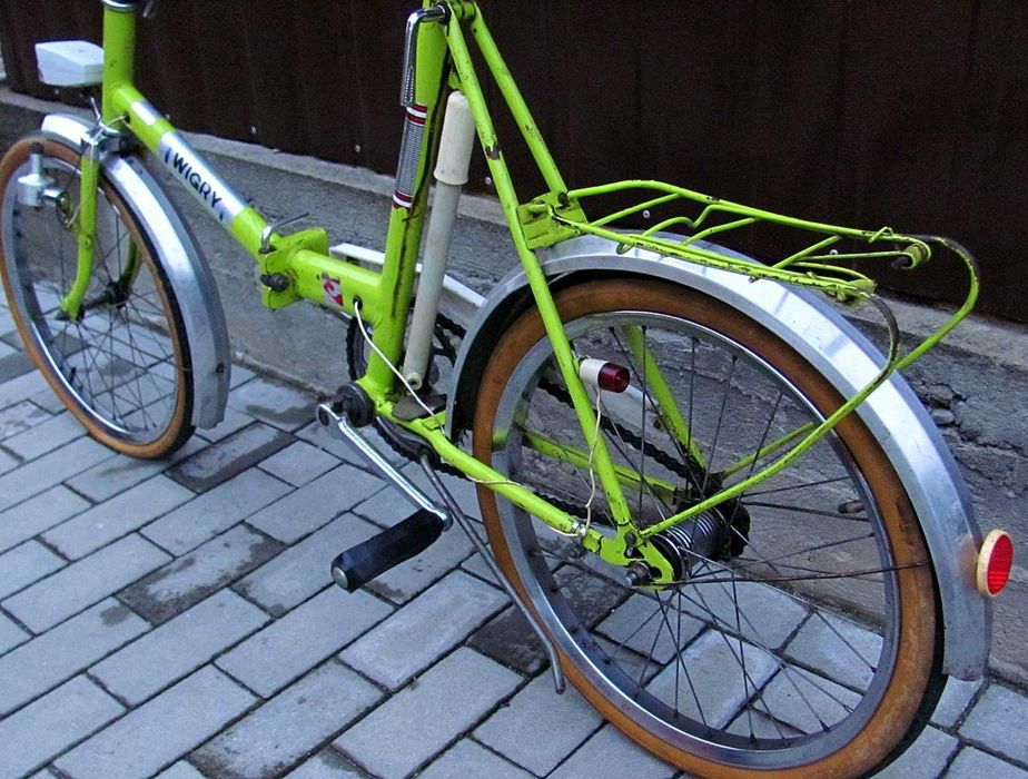 Rower SKŁADAK ROMET WIGRY 1 - TEN NAJSTARSZY - 1974 rok - Oryginał