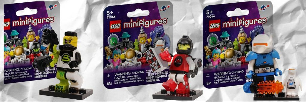 Lego Figurki space seria ice planet blacktron mutant m-tron Zamkniete