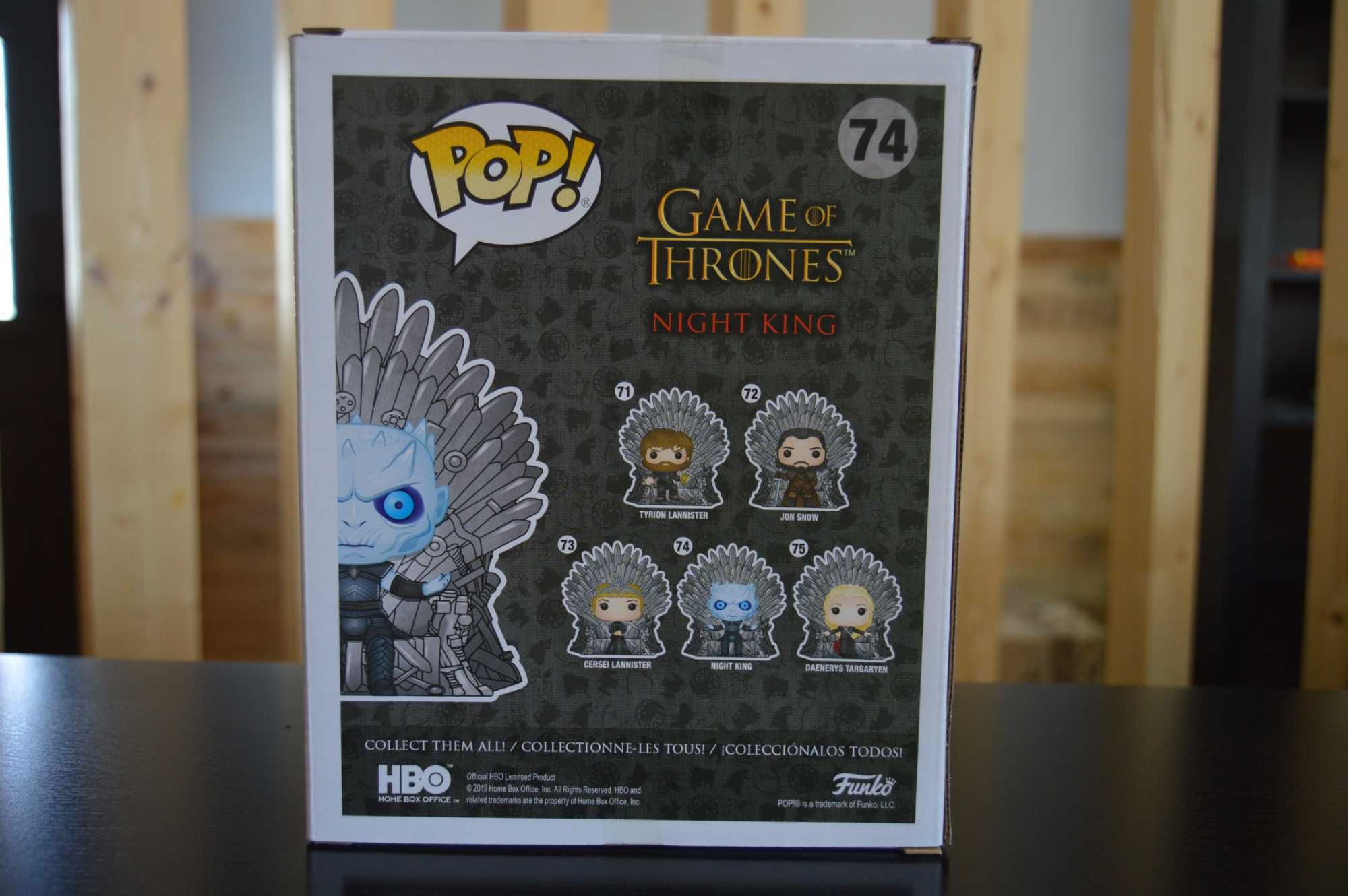 Funko Pop - Game of Thrones GOT - Night King on iron throne #74