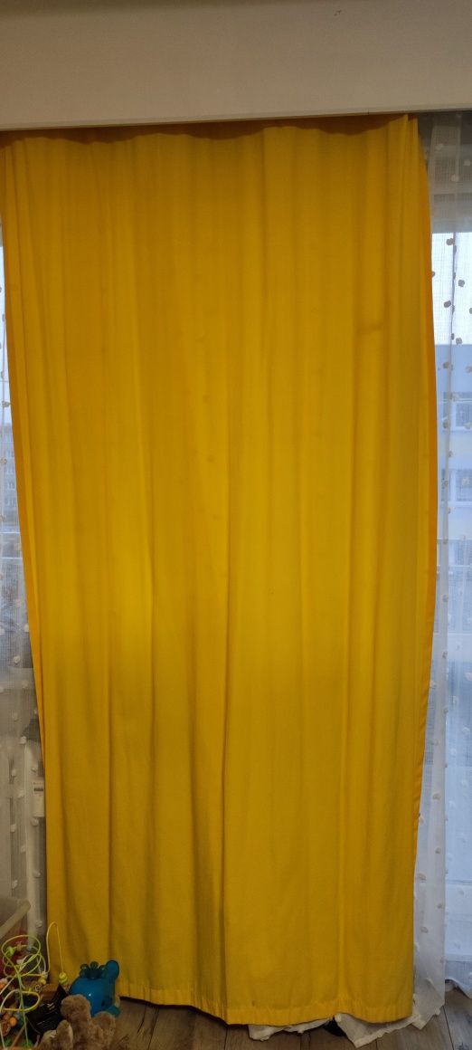Zasłona żółta - kanarek