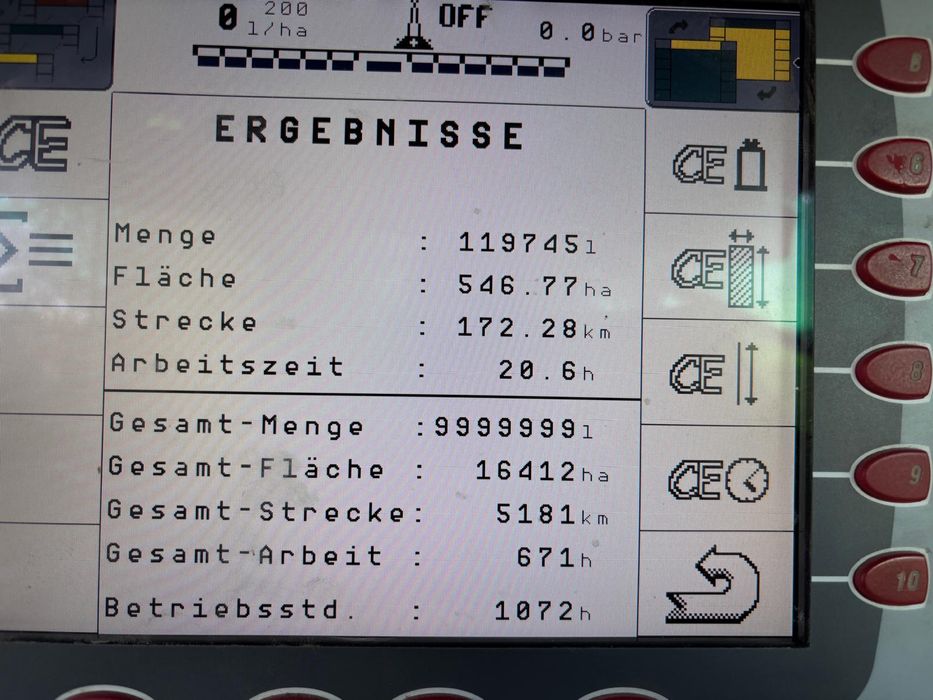 Opryskiwacz INUMA IAS 6036 Damann Horsch Leeb Amazone UX UG