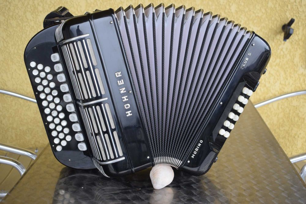 Concertina Hohner Morino Club 5 Voz. Sol Do Fa