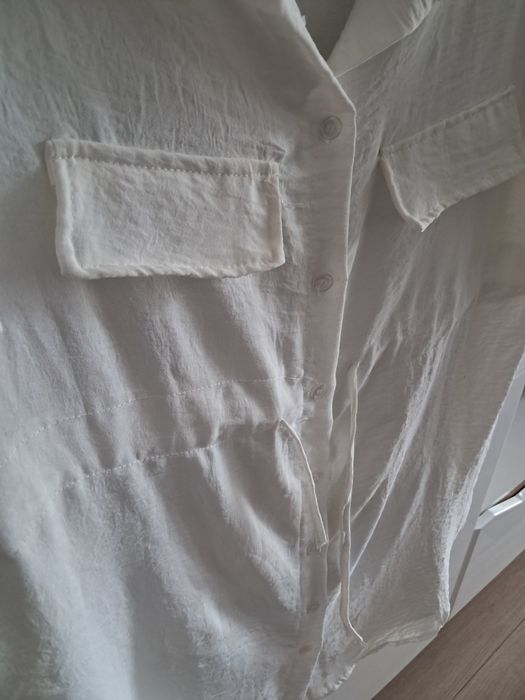 Biała tunika ciążowa XL