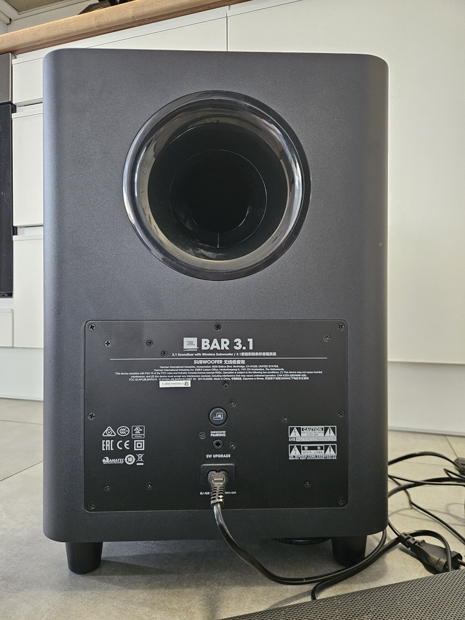 Soundbar JBL BAR 3.1 450 watt