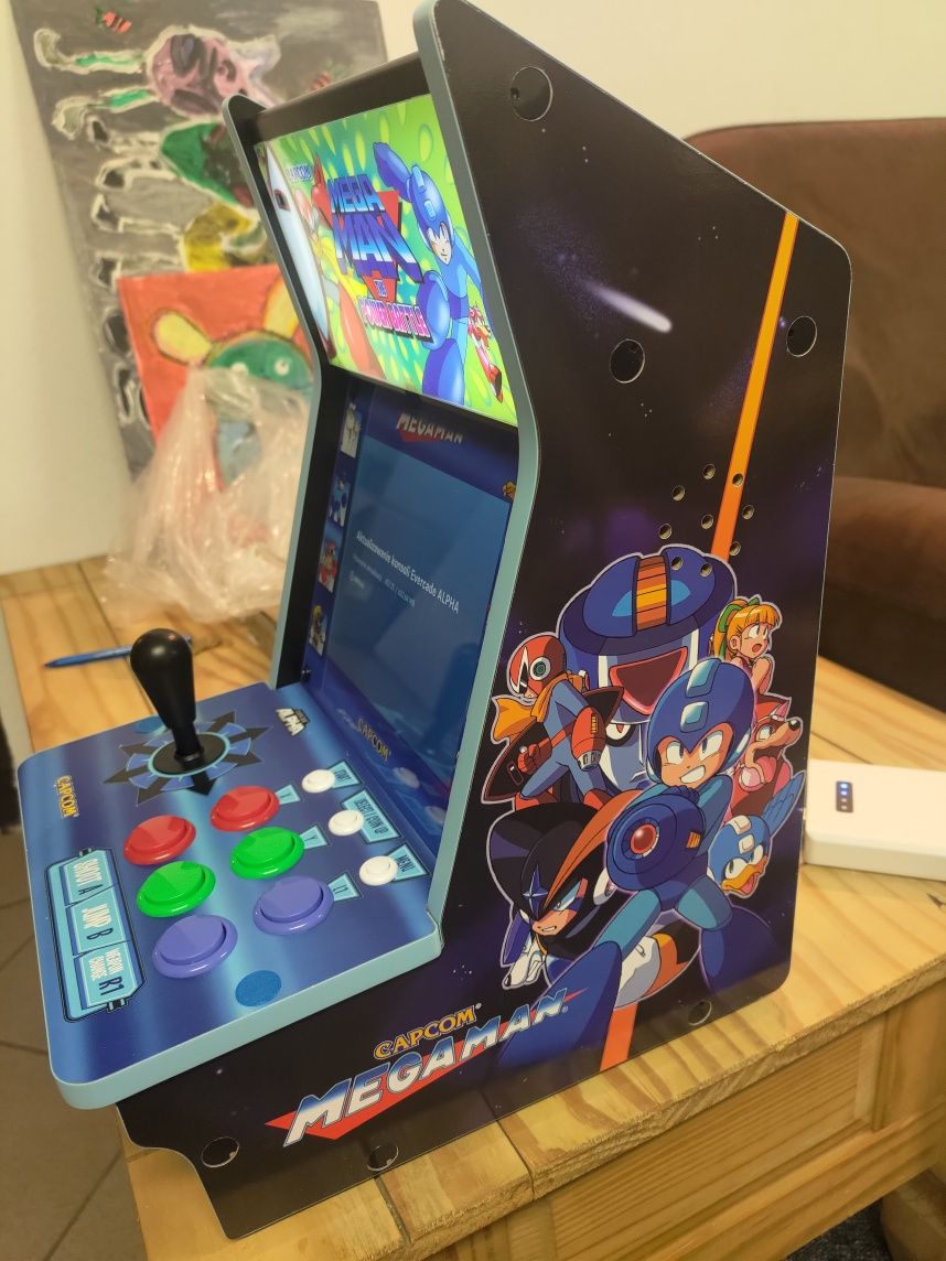 MOD Evercade Alpha na akumulator konsola mini automat arcade 4400mah
