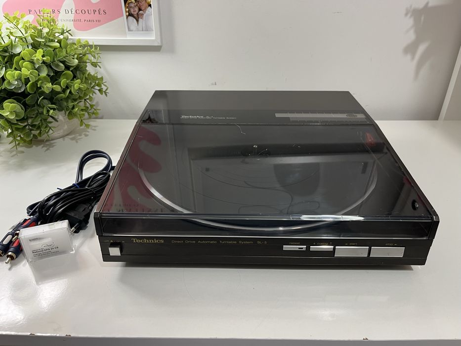 Gramofon Technics SL-5, serwis, nowa igła