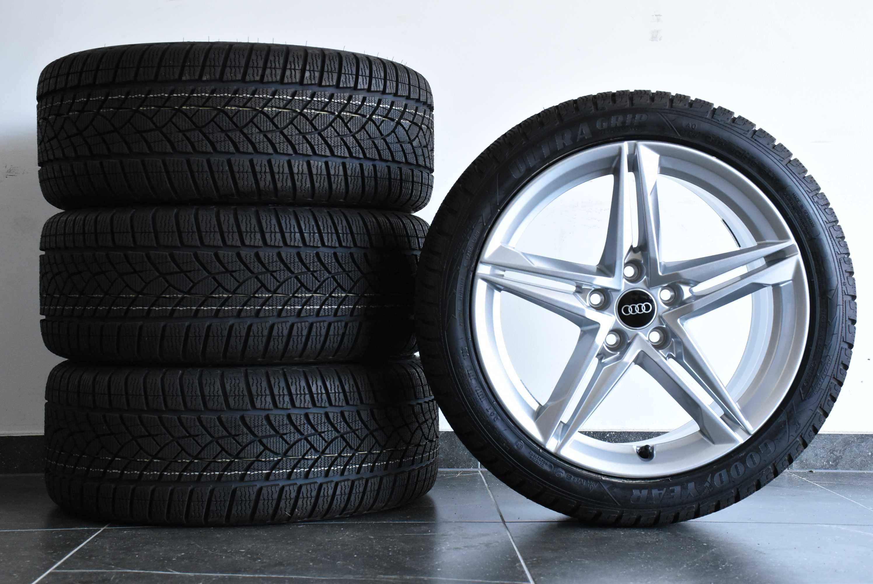 Koła Audi A4 B9 B8 18" Nowe 8W0 5x112 ET 40 ZIMA Goodyear 2023