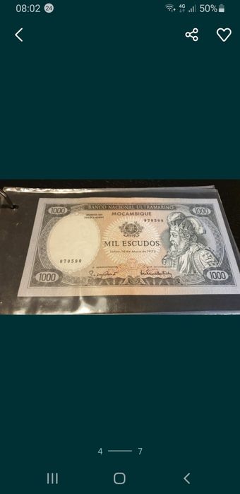 Notas das ex. Colônias