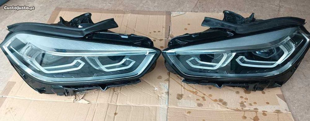 BMW Conjunto Óticas LED BMW serie1 116D F40 C/ ou S/ balastros c novas