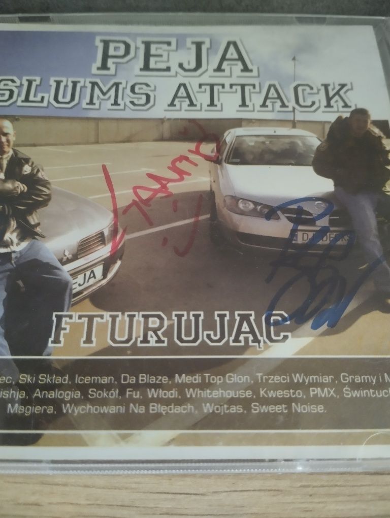 Peja slums Attack, fturując, 2006 + autografy