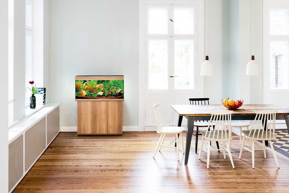 Akwarium Juwel Rio 180 LED + szafka jasne drewno
