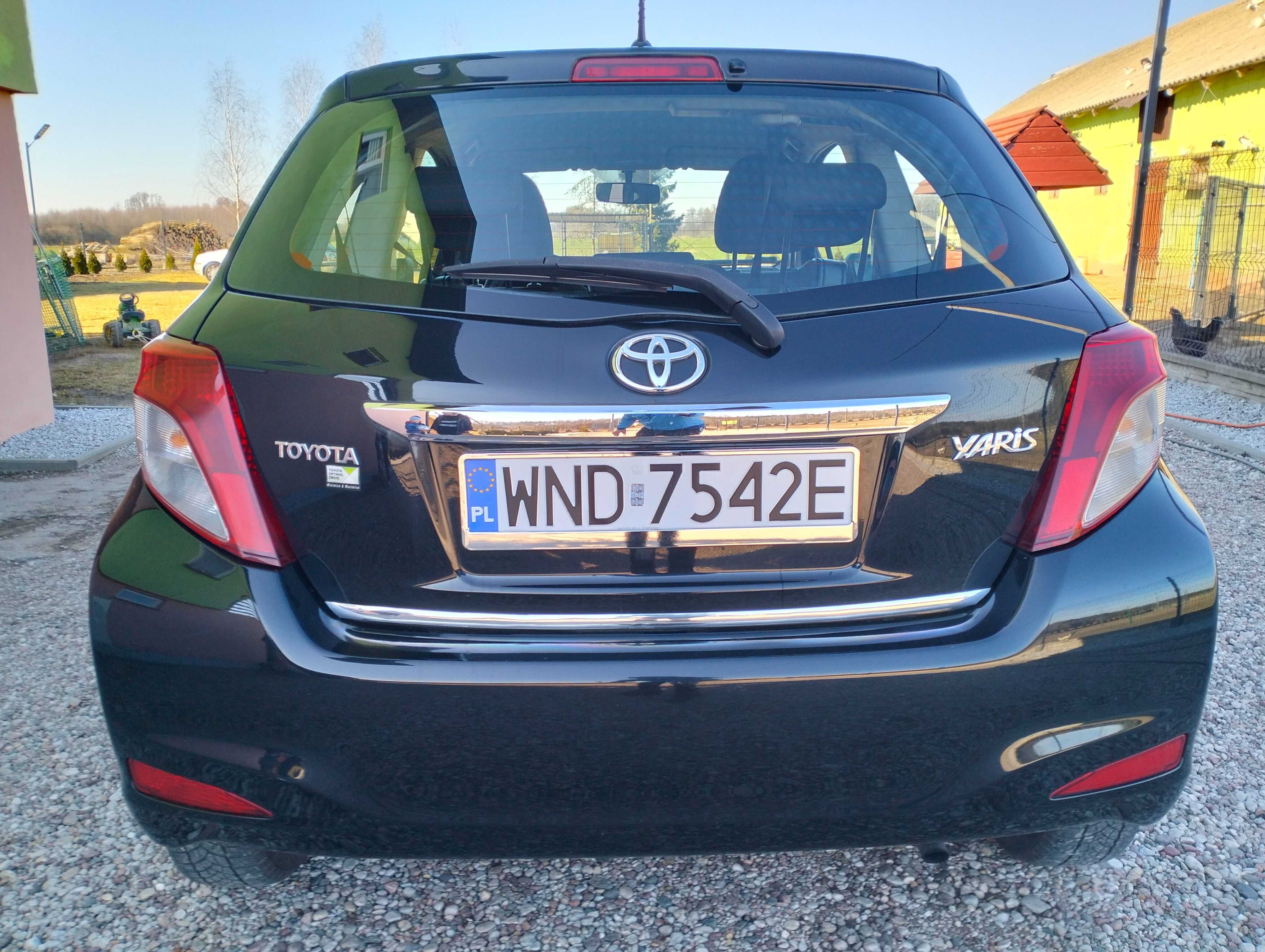 Toyota Yaris 2012r 1.0 benzyna