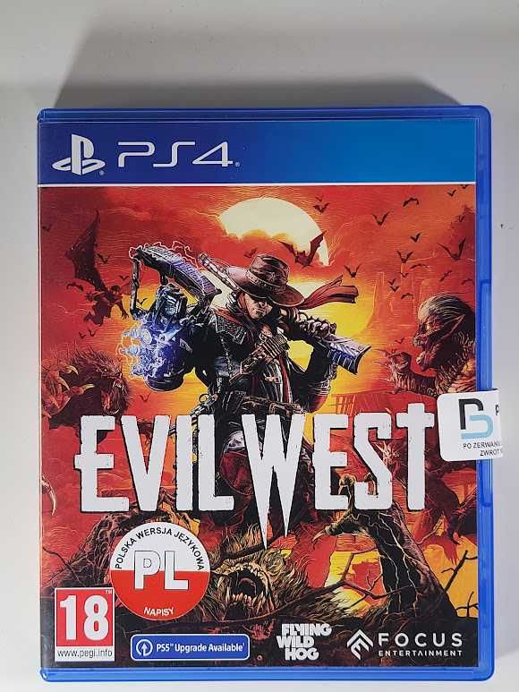 Evil West / Gra PS4 / NapisyPL / Gra Używana / Skup-Sprzedaż / Mokotów