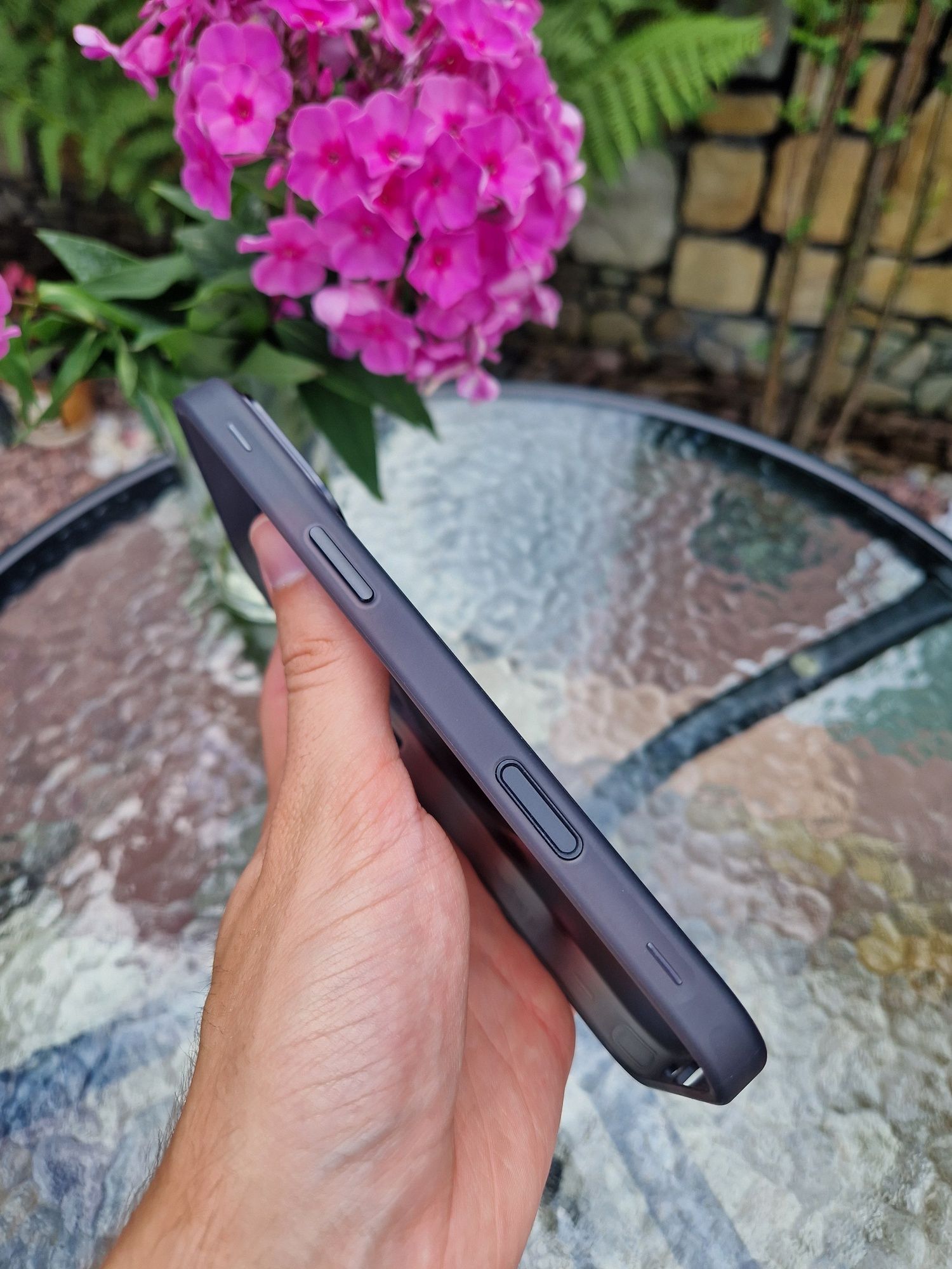Чохол для iPhone 16 Pro Max Aulumu A16 Semi-Translucent Frosted Case