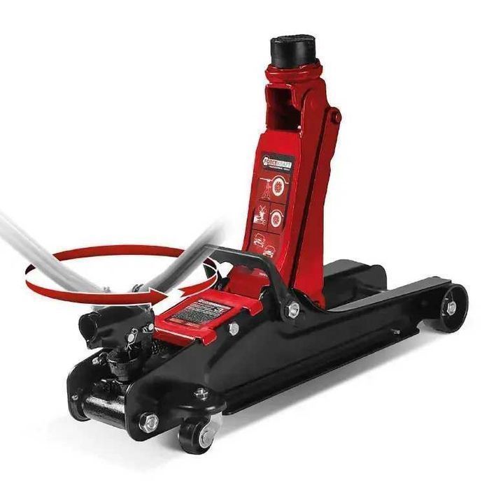 Домкрат підкатний гідравлічний 3т FORCEKRAFT FK-T820010L