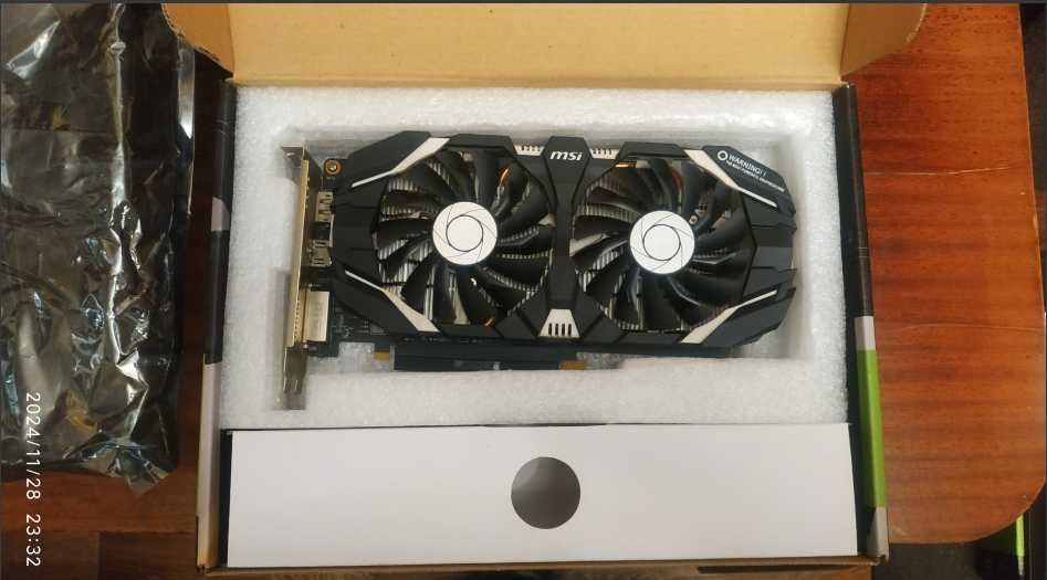 Відеокарта: GTX MSI 1060 3 gb/Gigabyte 1060 3gb