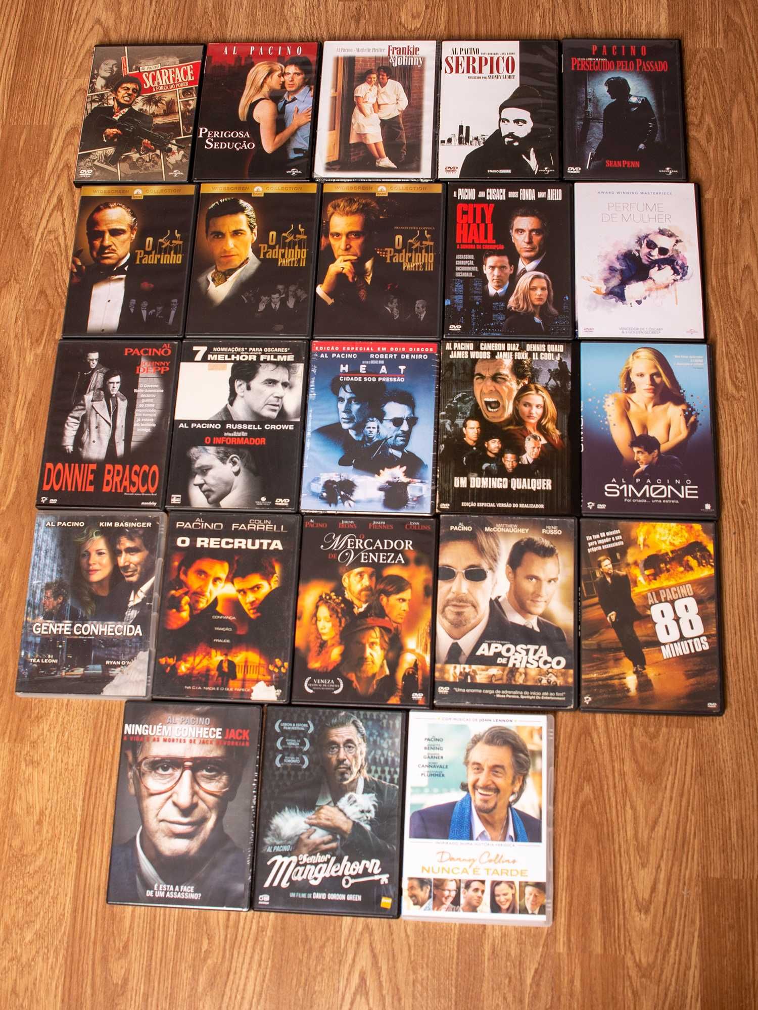 Al Pacino DVD`S Originais