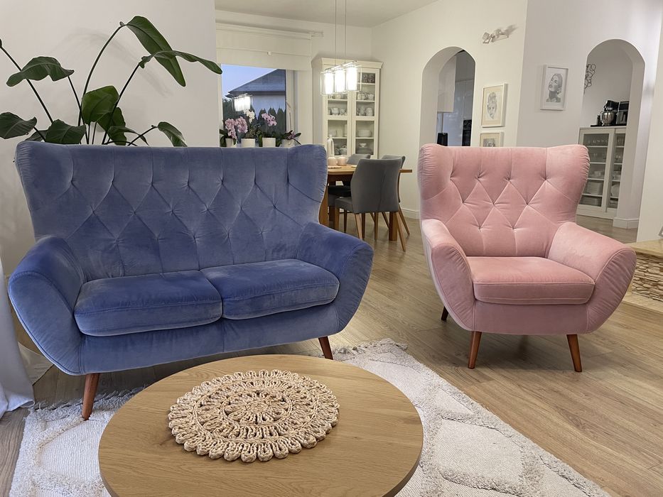 Sprzedam elegancki komplet sof Gala Collezione!! Stan 5/5