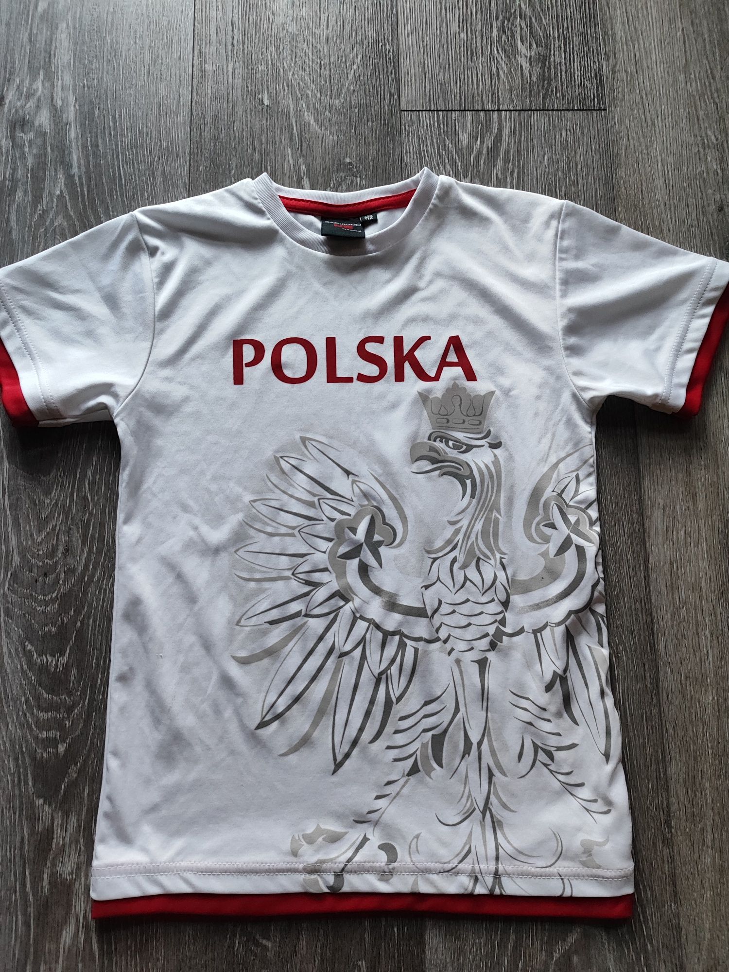 T-shirt POLSKA Koszulka Krótki Rękaw Bluzka Chłopięca