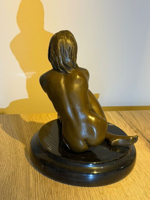 Фигура Скульптура Эротика Бронза Подпись
