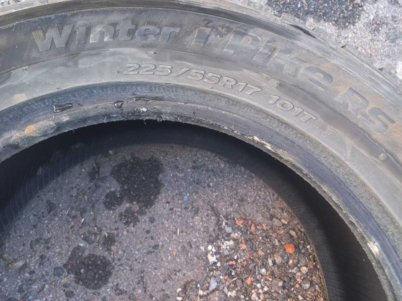 Шины hankook winter (i*pike) RS 225/55 r17 - 1шт.