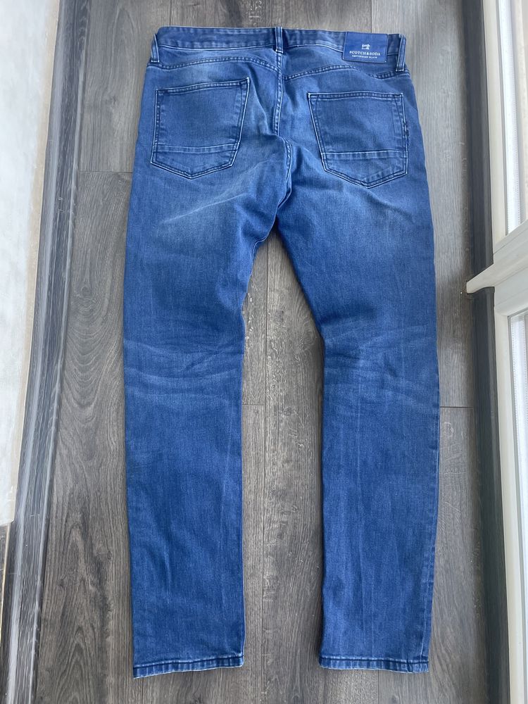 Джинсы slim scotch&soda w34l34 на высокого