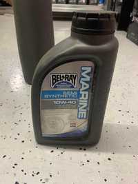 Olej silnikowy Bel-Ray Marine półsyntetyczny 4T 10W40 1L
