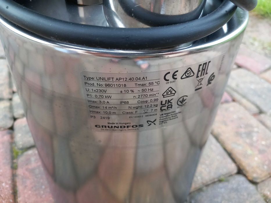 Pompa zatapialna do wody GRUNDFOS