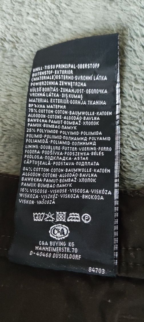 Spodnie męskie ocieplane