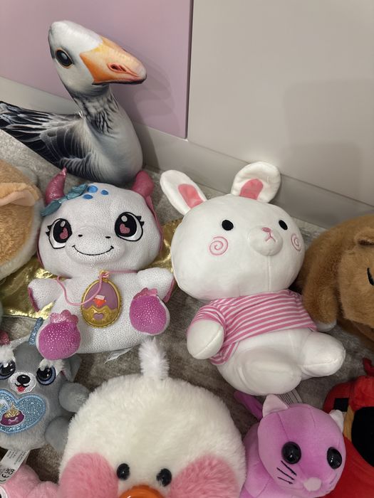 Мʼякі іграшки (набір)