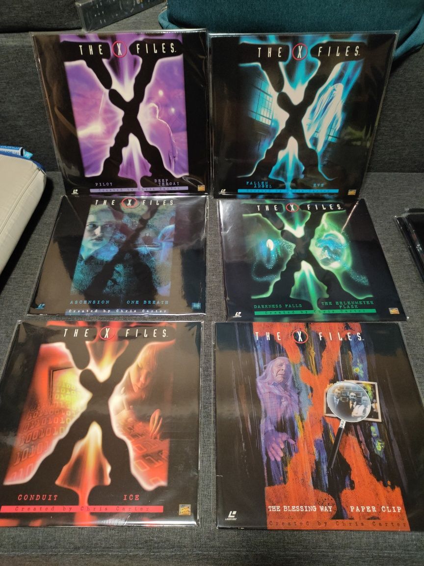 The X Files  секретные материалы лазердиски Laserdisc