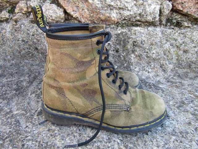 botas dr. martens doc martens CAMO