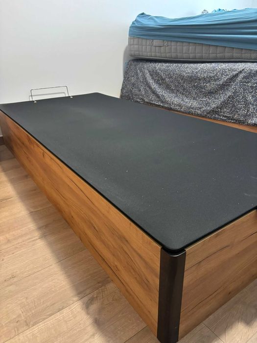 2 Sommiers + colchões Cama de Solteiro